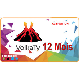 Abonnement iptv VOLKA TV /PRO2 12 mois sans engagement
