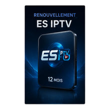 Charger l'image dans la galerie, Abonnement et Renouvellement  ES IPTV 12 MOIS