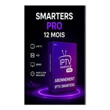 Charger l'image dans la galerie, ABONNEMENT IPTV SMARTERS PRO  12 MOIS
