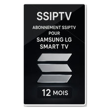 Charger l'image dans la galerie, ABONNEMENT SSIPTV POUR SAMSUNG LG SMART TV 12 MOIS