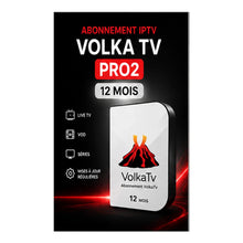 Charger l'image dans la galerie, Abonnement iptv VOLKA TV /PRO2 12 mois sans engagement